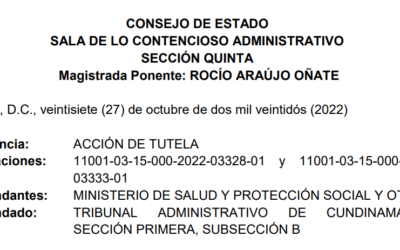Consejo de Estado | Tribunal de Cundinamarca no violó derechos fundamentales al ordenar dar a conocer información de los contratos de vacunas contra la COVID-19